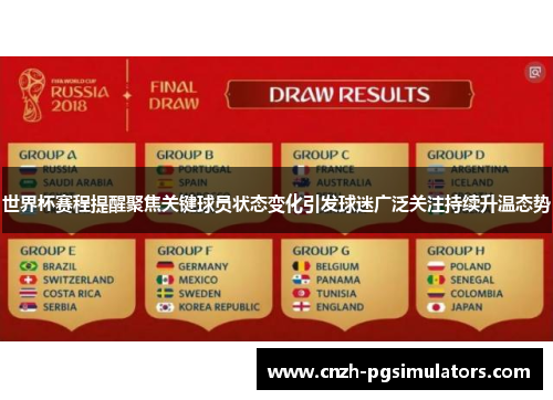 世界杯赛程提醒聚焦关键球员状态变化引发球迷广泛关注持续升温态势